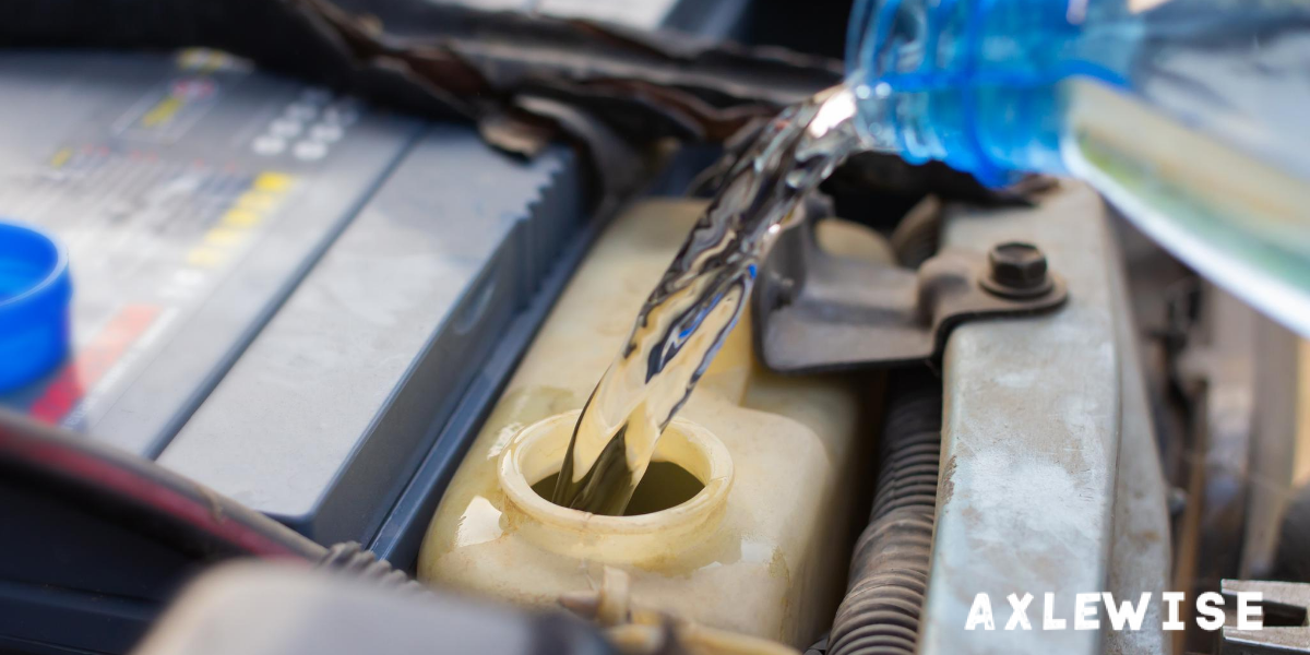 can i use water as engine coolant