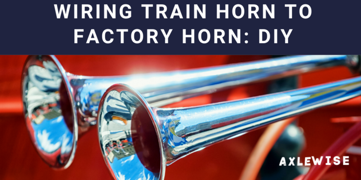 wiring train horn to factory horn